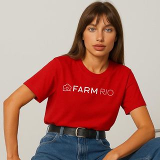 T-shirt Feminina Camiseta em Algodão Manga Curta Leve Estilosa em Oferta na Shopee