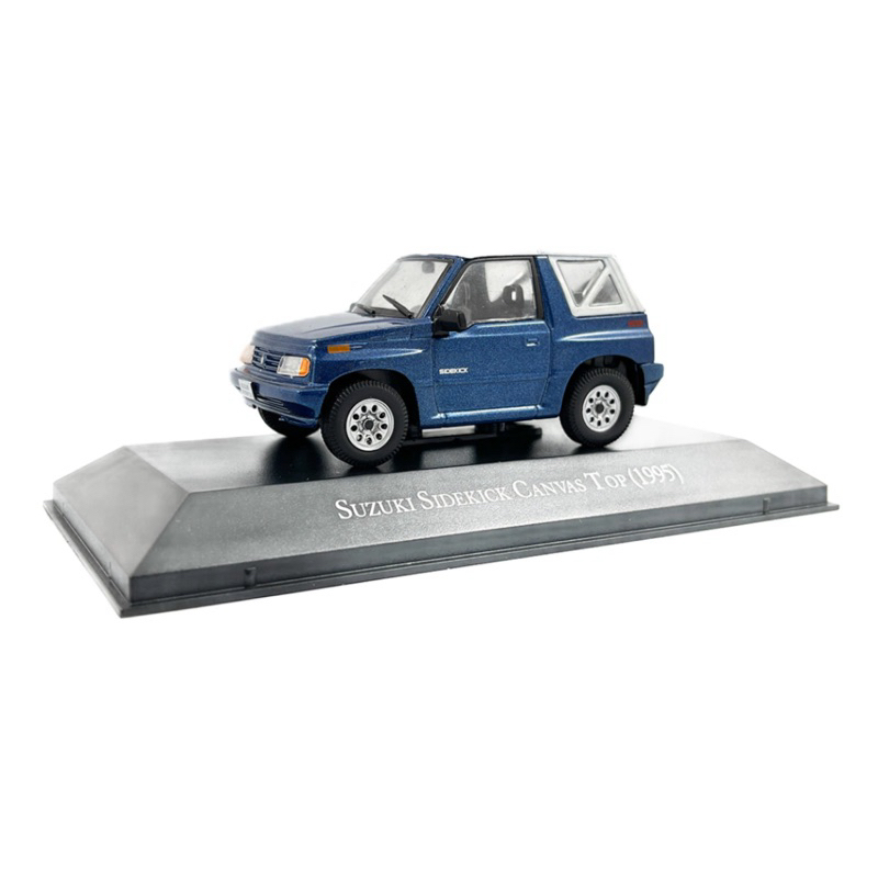 Miniatura Suzuki Sidekick Canvas Top (1995) 1/43 Carros Inesquecíveis do Brasil