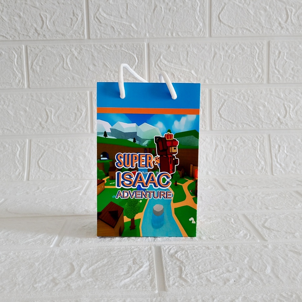 Sacolinha Personalizada Super Bear Adventure em Oferta na Shopee