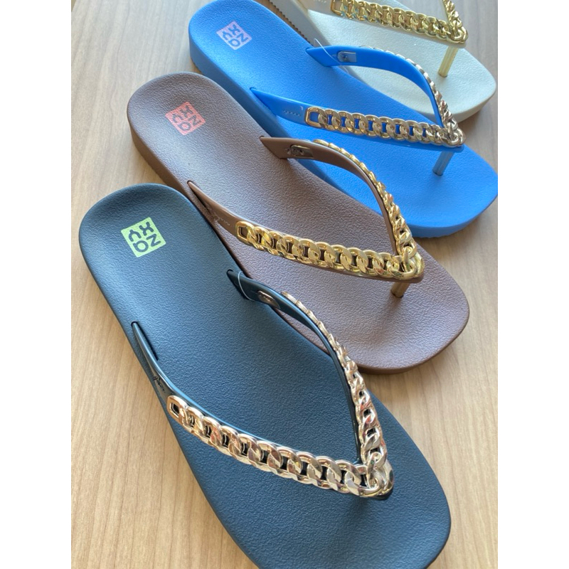 19284 - Chinelo Dedo Zaxy Feminino Hype Corrente
