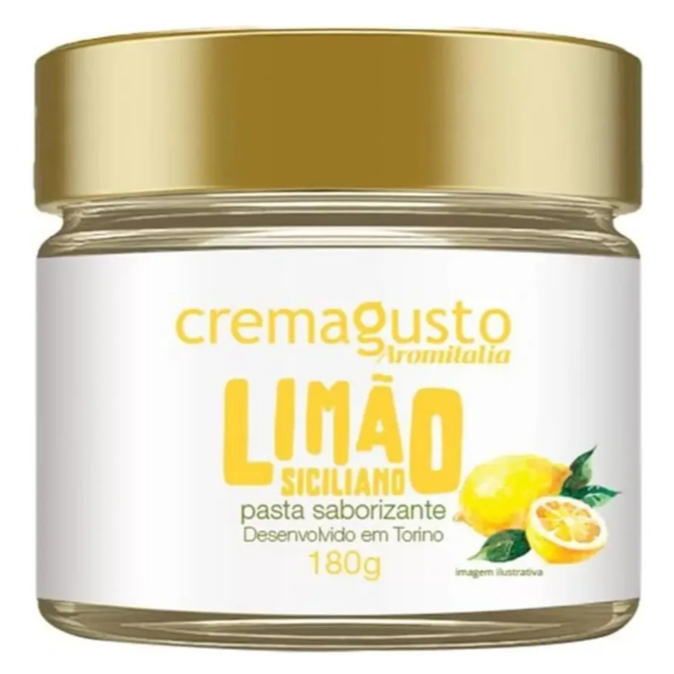 Pasta Saborizante Limão Siciliano Cremagusto 180g - Aromitalia*