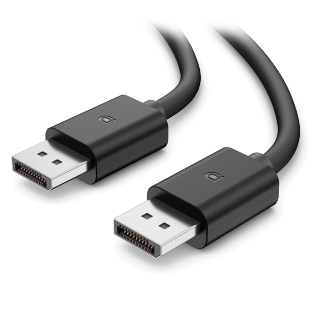 Cabo DisplayPort Dell 1.2 1,8 Metros 4K a 60Hz Macho/Macho Novo