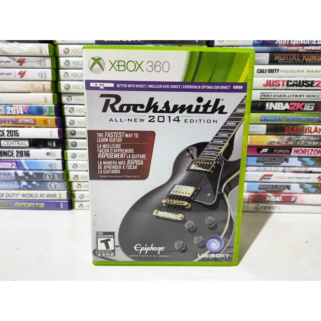 Rocksmith All-new 2014 Edition Xbox 360 Original Mídia Física