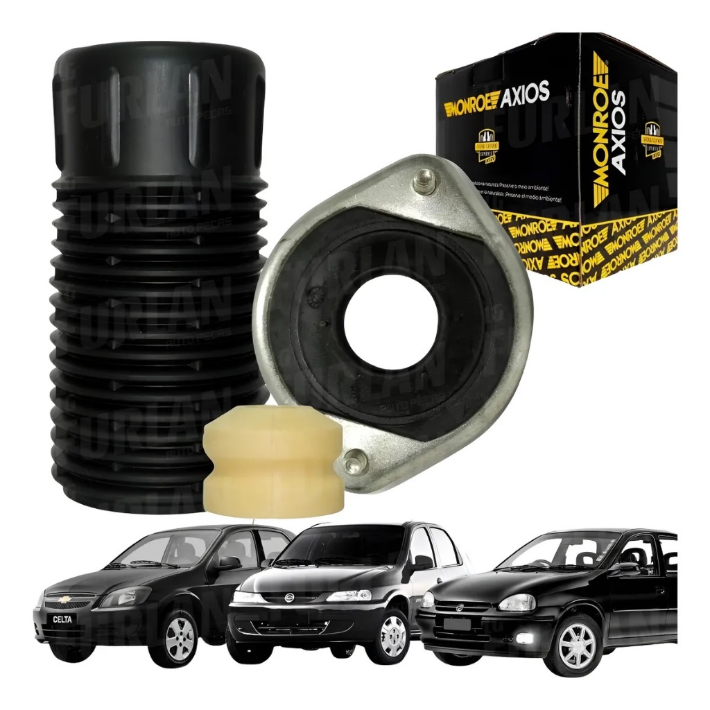 Kit Coxim Amortecedor Diant Axios Prisma Celta Corsa Classic