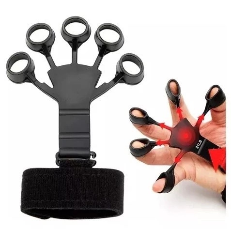 Exercitador de Dedos e Mão Extensor Fortalecedor Fisioterapia Articulações - Envio Imediato