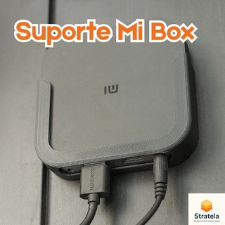 Suporte parede e TV xiaomi mi box | suporte para TV box android