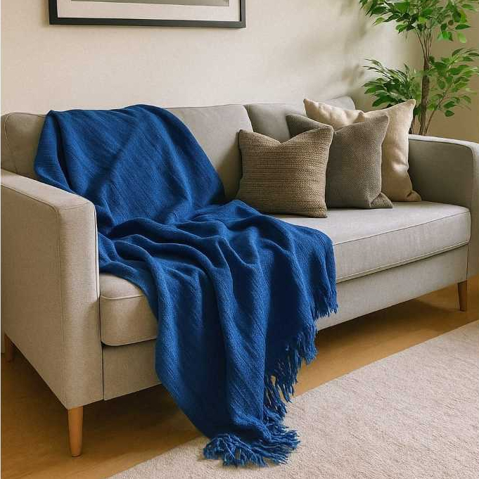 Manta Para Sofa/Cama Gigante Grande Decorativa Protetora 2.10×1.20 Luxo