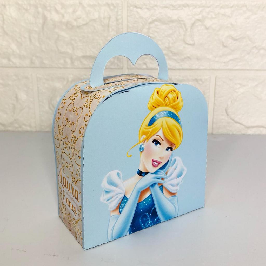 Tema Princesa Cinderela Lembrancinha Personalizada
