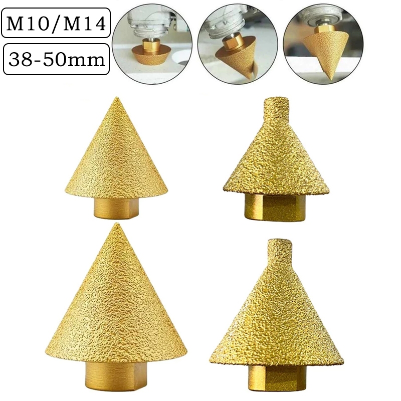 M10-M14/38mm-50mm Cabeça de moagem Diamante Fresagem Broca Broca Broca de moagem em Oferta na Shopee