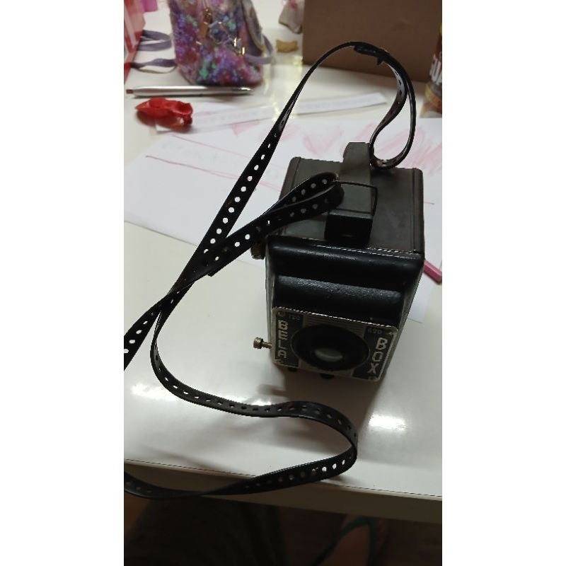 Câmera fotográfica Antiga 120mm filme preto e branco