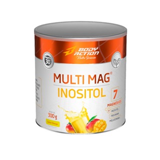Suplemento Multi Mag Inositol 7 Magnésios 300g Bodyaction em Oferta na Shopee