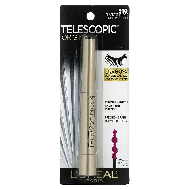 Mascara de Cílios Telescopic Loreal Washable Rimel - Alongamento Extremo e Definição Precisa em Oferta na Shopee