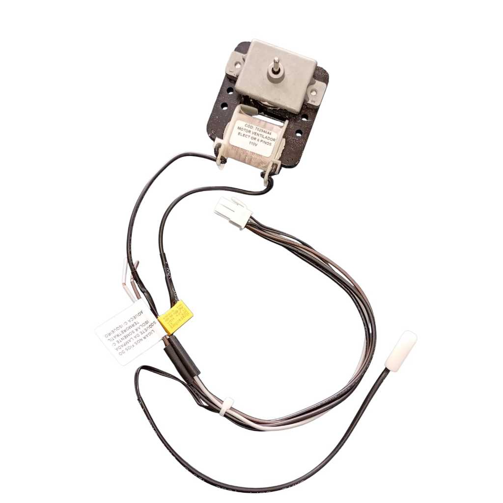 Motor Ventilador c/ Rede Sensor Compatível Geladeira Electrolux Df80  - 110V