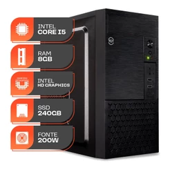 Computador Home Essential S, Intel Core I5, 8GB DE RAM, SSD 240GB