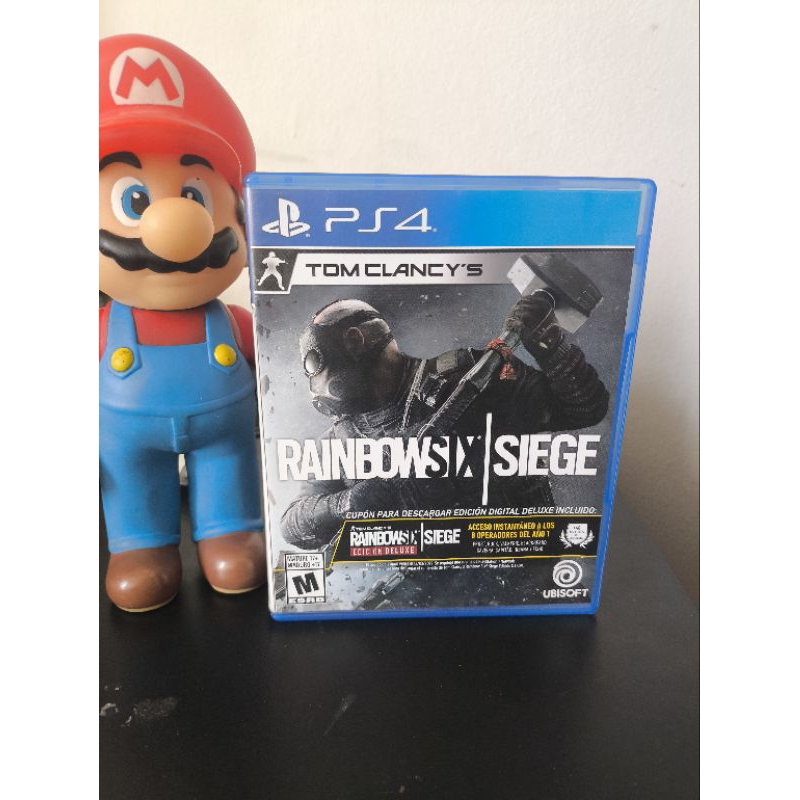 leia o anúncio por gentileza Jogo para PS4 Raibow Six Siege Usado versão europeia mídia física