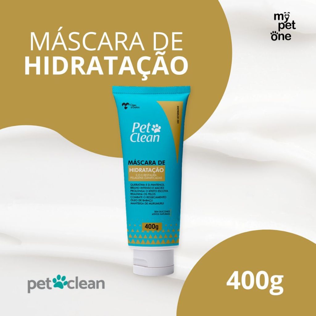 Máscara de Hidratação S.O.S Revitalizante Condicionador Cachorro e Gato Pet Clean 500g em Oferta na Shopee