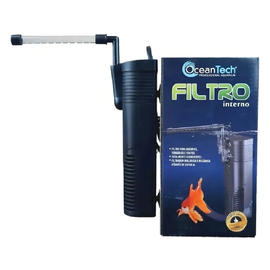 Filtro Interno Ocean Tech Ot-062A-300l/h 220v em Oferta na Shopee