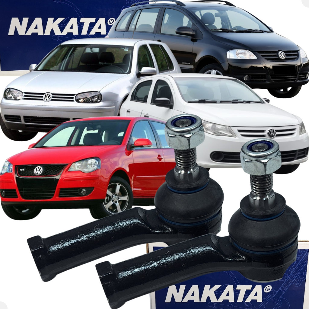 Par Terminal Direção Gol Golf Fox Voyage Direção Hidráulica e Mecânica em Oferta na Shopee