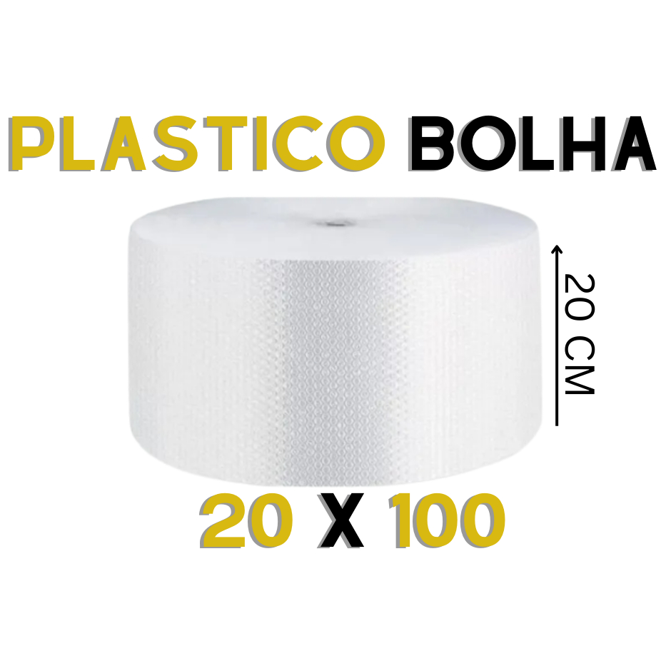 Plástico Bolha 20x100 metros em Oferta na Shopee