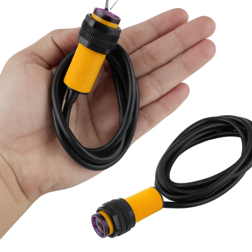 Kit 2 Sensor Indutivo Pnp 36v Detecção Cnc Robótica Esteira Detecção de Metais