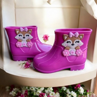 Galocha Infantil Menina Bota Leve Confortável Antiderrapante em Oferta na Shopee