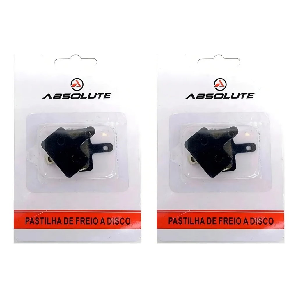 2 Par Pastilha Freio Disco Absolute Altus Mt200 Mt500 = B01s Bike Mtb