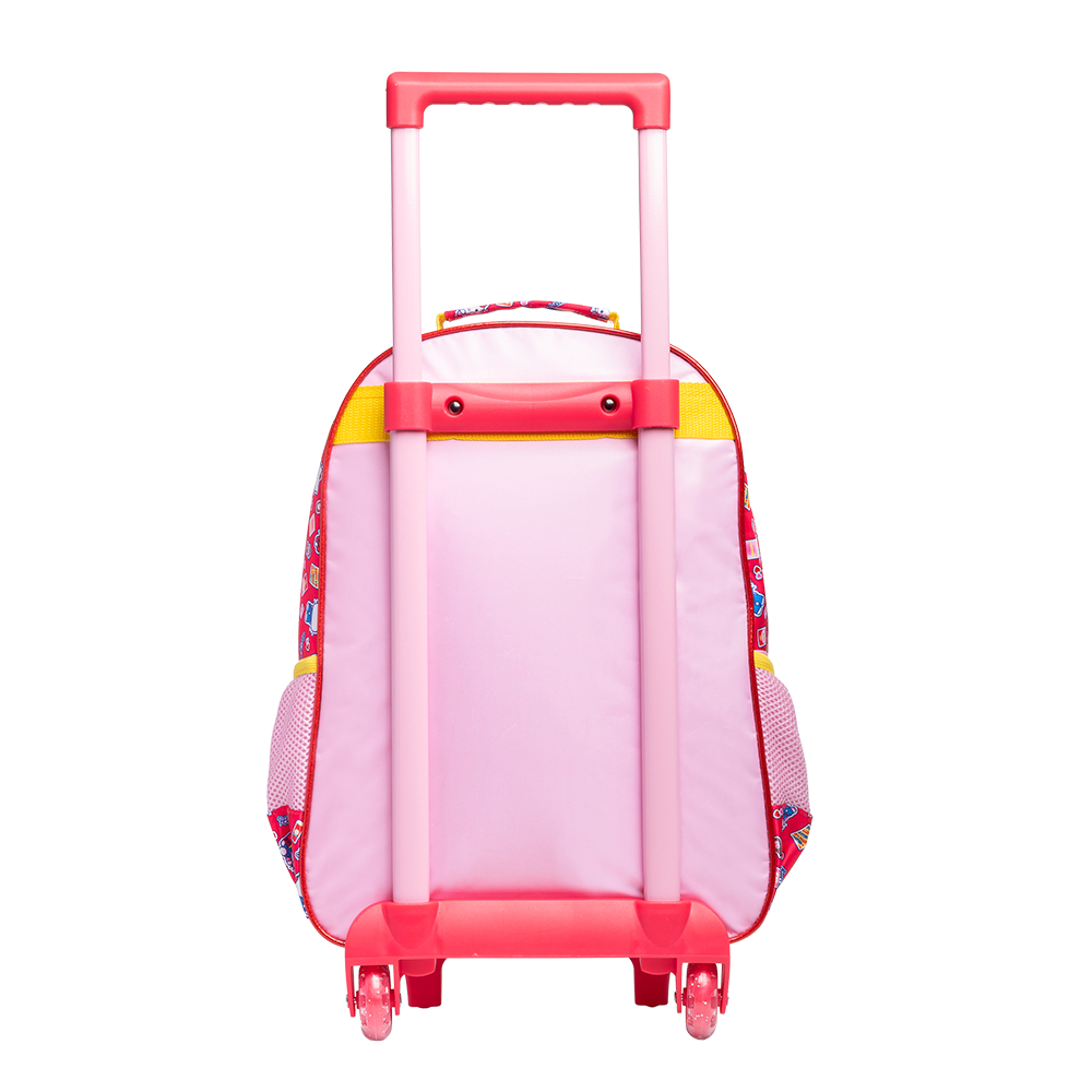 Detalhes do Kit Escolar Hello Kitty - Mochila Rodas 16