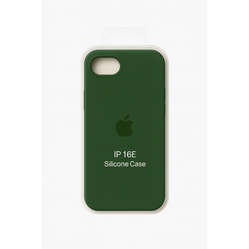 Capinha capa de silicone case aveludada com proteção anti impacto premium para iphone 16E