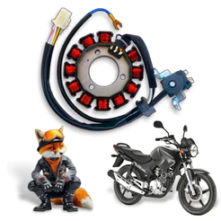 ESTATOR HONDA CG TITAN 125 92-99 C/ BASE E BOBINA DE PULSO
