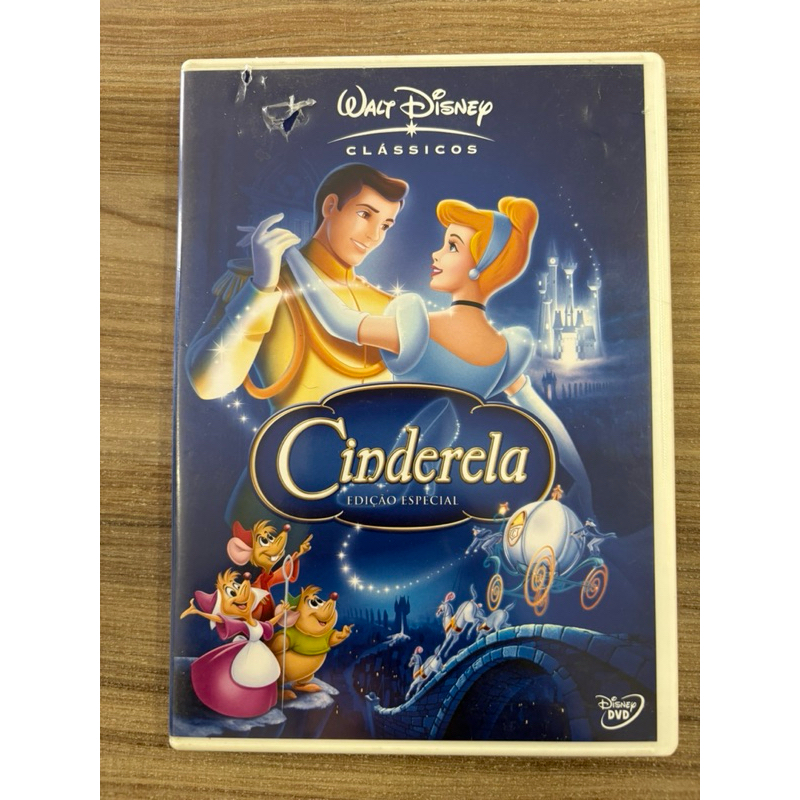 DVD Desenho Filme Cinderela Disney (usado)