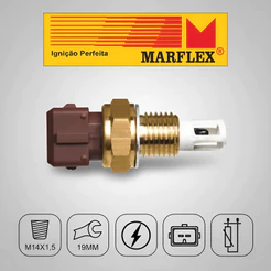 Sensor Temperatura do Ar Fiat Tempra Tipo Fiorino Palio Siena Strada MARFLEX MFX1053