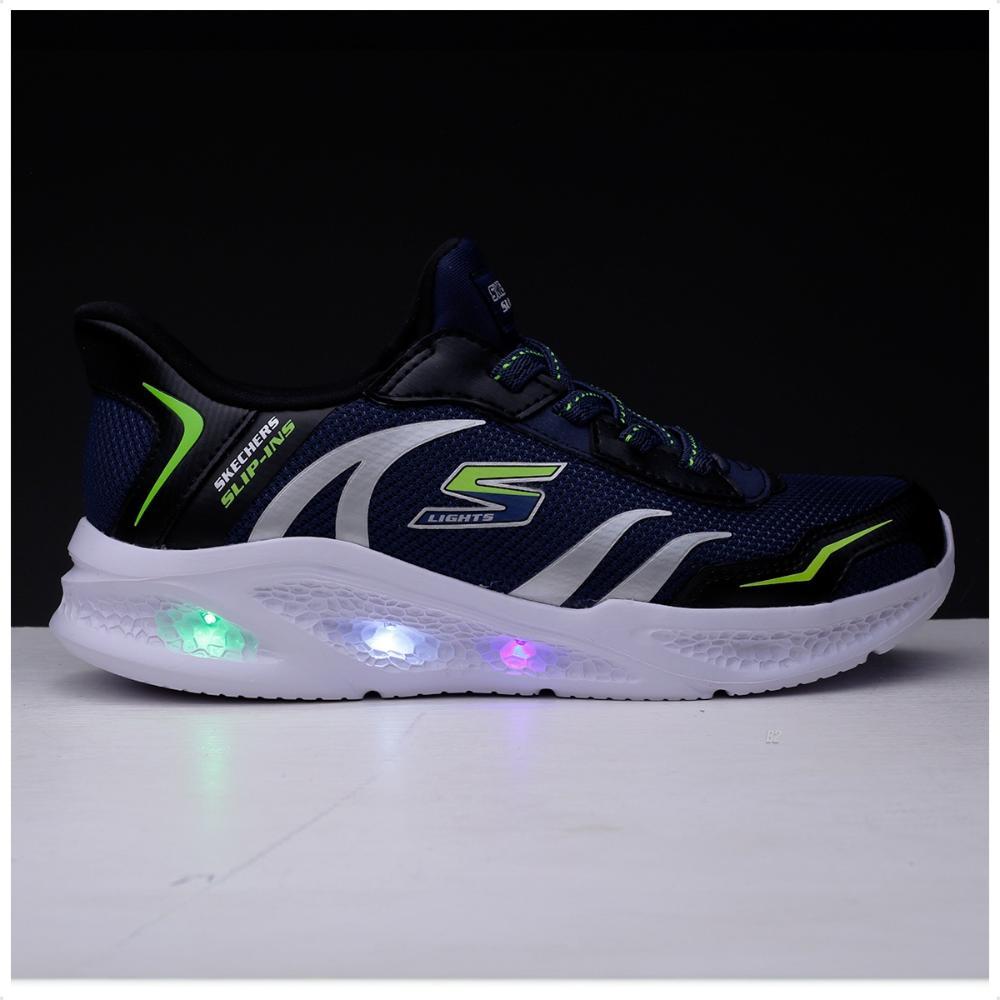 Tênis Skechers Meteor Lights Brisk Infantil Original com Nota Fiscal e Garantia