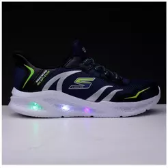 Tênis Skechers Meteor Lights Brisk Infantil Original com Nota Fiscal e Garantia
