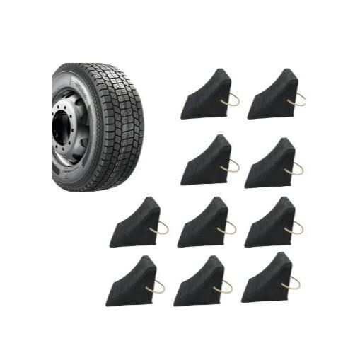 Calços De Borracha kit 10 Unidades Resistente ao Clima – Uso Industrial