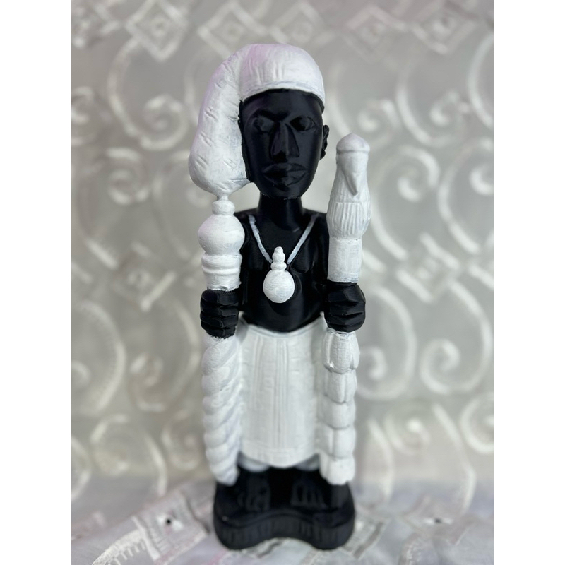 Orisa Obatala | Imagem Africana - Ere Orixa Obatala Umbanda, Candomble | 25cm *NAO É MADEIRA*