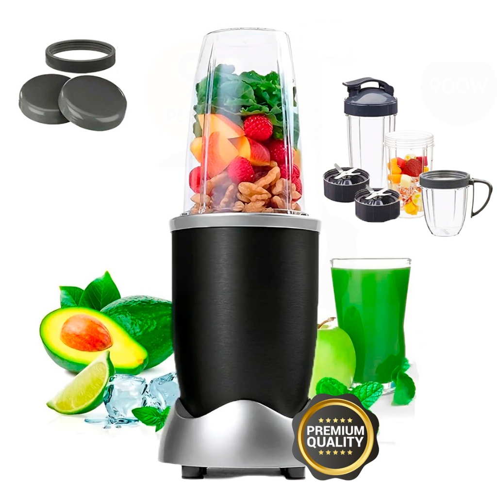 Mixer Shake Liquidificador Portátil Extrator de Sucos 900W 110V e 220V Personal Blender