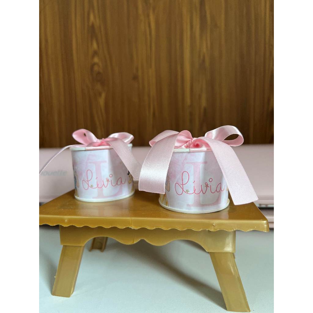Kit tubolata personalizada 5x6 | Personalizados princesas disney | Lembrancinha para festa infantil | Mini tubolatas