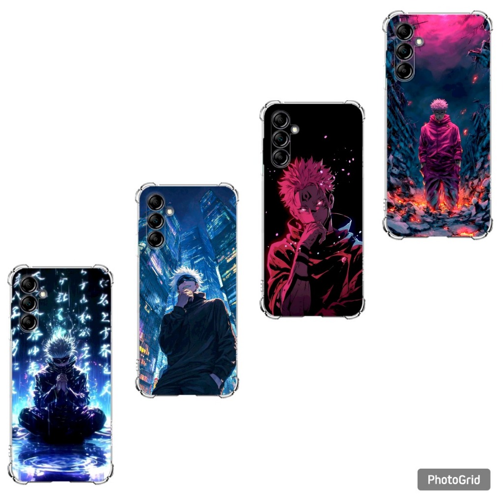 Capa Capinha Samsung A05, A05S, A06, A15, A16, A36 e A56 Case TPU, Anime Jujutsu Samsung Aura