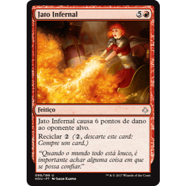 Jato Infernal (Dano) - Magic The Gathering
