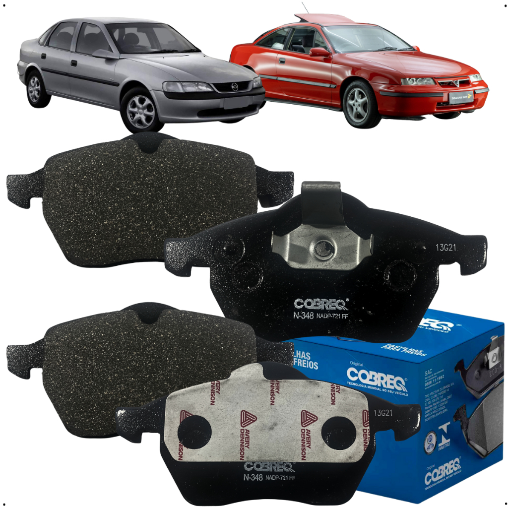 Jogo Pastilha Freio Cobreq Gm Calibra Vectra 1994 À 2004