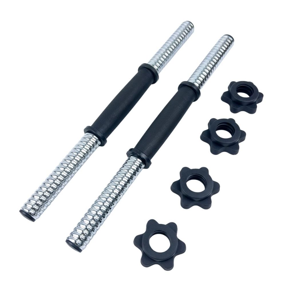 Barra de 40cm com Rosca PAR - Halter para anilhas Musculação