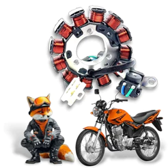 ESTATOR HONDA FAN CG TITAN 150 09-13 COM BOBINA DE PULSO