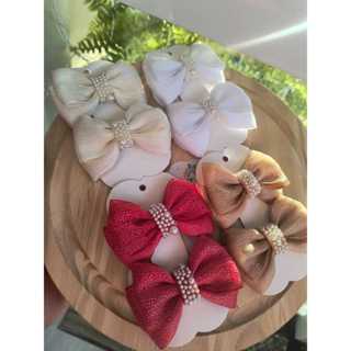 Laço de cabelo infantil/ Lacinho de Natal/ Festas/ Parzinho de cabelo em Oferta na Shopee