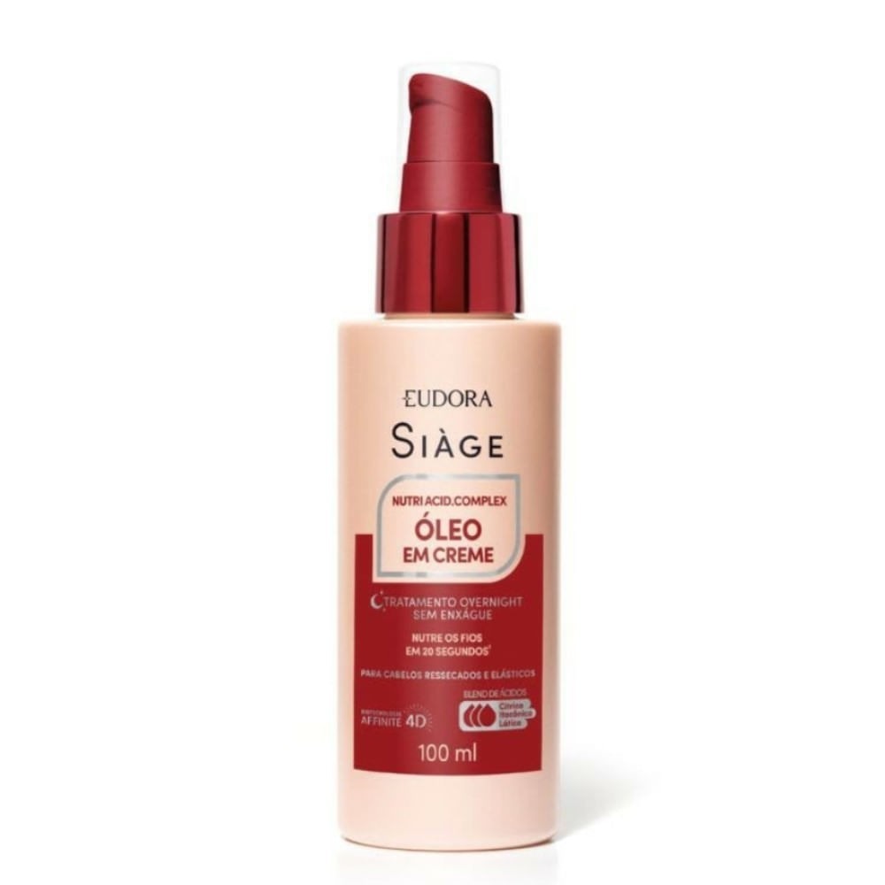 Siage Óleo em Creme 100ml em Oferta na Shopee