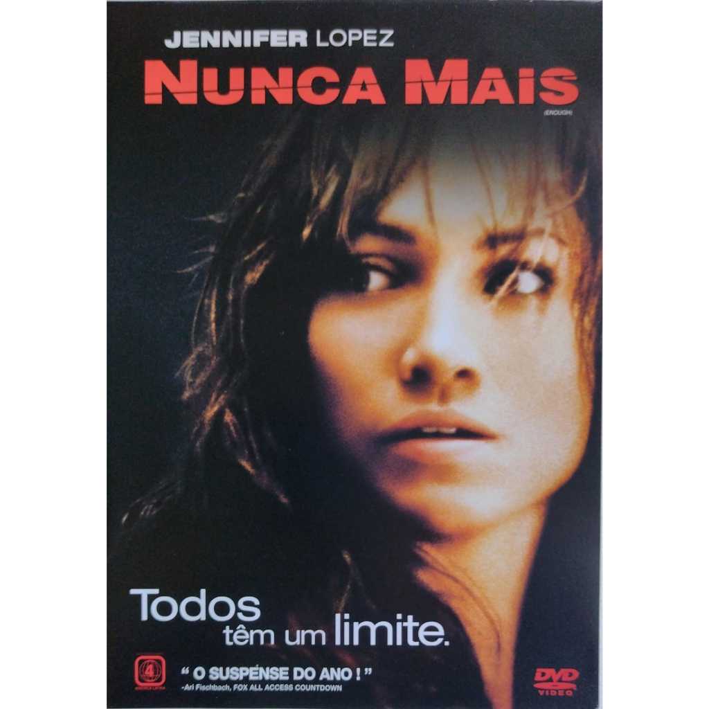 NUNCA MAIS DVD  JENNIFER LOPEZ  BILLY CAMPBELL  NOAH WYLE