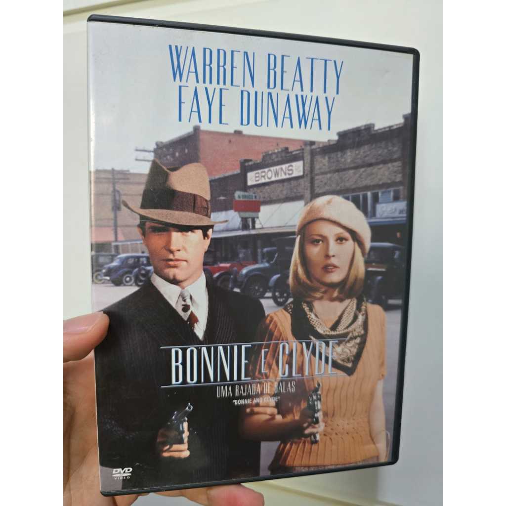 DVD Bonnie e Clyde Uma Rajada de Balas