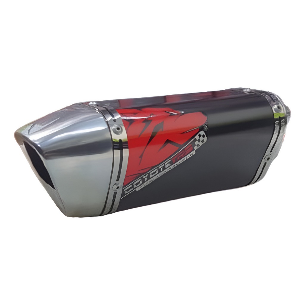 Escape / Ponteira Coyote TRS Tri-Oval JUNIOR 20cm em Alumínio - ADV 160 Ano 2025 em Diante- Honda