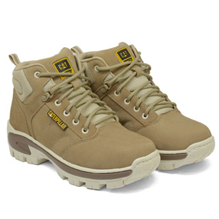 Bota Coturno Couro Bico PVC C.A 50997 Masculino Confortável Palmilha Gel Trilhas Dia a Dia Trabalho em Oferta na Shopee