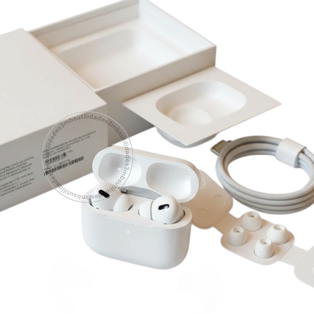 Fone de Ouvido Air pod PRO 3 Sem Fio Com Cancelamento De Ruído Bluetooth 5.0 para iOS e Android mbsu