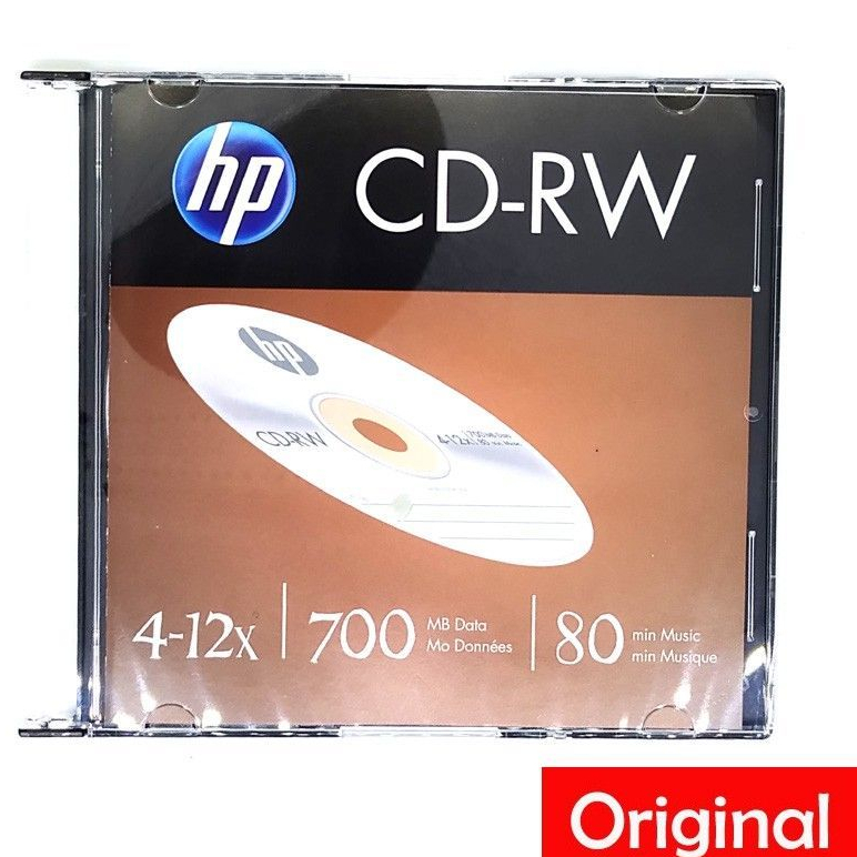 CD-RW HP Original – 80 Min HP